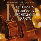 Cartel IX Certamen Música Semana Santa en Carrizo