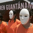 Protesta de Amnistía Internacional en contra de la Base de Guantánamo.