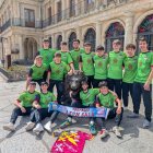 Formación del Trepalio FS que este viernes debutará en la Copa de España Juvenil.