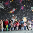 PFamilias afectadas por la situación «extrema» de falta de espacio en el CRA de Cubillos del Sil.