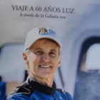 Foto de Jesús Calleja con la temática de su 60 cumpleaños.