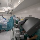 Una intervención quirúrgica realizada con el robot Da Vinci en el Hospital El Bierzo.