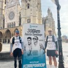 Hanna Patramanska y Adrián San Emeterio en la Catedral.