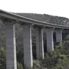 Imagen de archivo del viaducto de Tremor en la A-6.