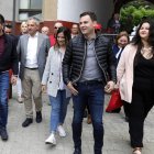 Nicanor Sen, Cendón y Nuria Rubio.