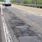 Uno de los tramos más deteriorados entre la presa del pantano y Horcadas.
