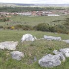 Vista del desarrollo urbano de la localidad de Carbajal de la Legua, donde residen 2.200 vecinos.