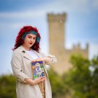 La escritora y medievalista Ángela Vicario.