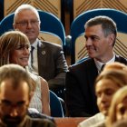 Begoña Gómez con Pedro Sánchez.
