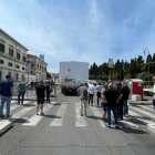 La Cofradía del Dulce Nombre de Jesús Nazareno ultima los preparativos de la Gran Procesión de Roma 2025.
