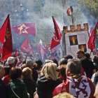 Imagen de la marcha del 23 de abril de 2024.