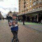 El pequeño Darío.
