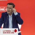 El secretario general del PSOE extremeño, Miguel Angel Gallardo.