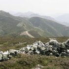 Imagen de archivo de restos de trincheras en Peña Laza, en Villamanín.