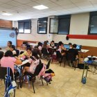 Los preadolescentes, entretenidos en el campus digital que ha puesto en marcha Villaquilambre este verano.