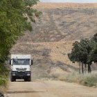 Un camión en el actual CTR.