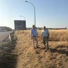 El alcalde junto al concejal de Obras.