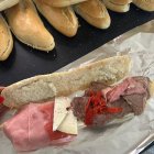 Bocadillos del burguer Los Molinos, en Villablino.