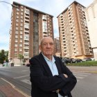 Frá, en el lugar en el que se ubicaba el campo de Santa Marta, para el que pide una placa.