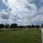 La zona donde se pensaba adecentar el parque.  El lugar finalmente elegido.