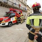 Imagen de archivo de los bomberos Ponferrada