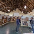 La exposición de los retablos en el Ayuntamiento de La Ercina.