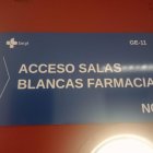 El acceso a la zona de Salas Blancas está restringido.