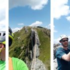 Dos aventureros cruzan el puente tibetano más largo de España en la vía ferrata de Valdetorno, León