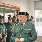 Despedida al comandante Santiago Vela Palacios de la Guardia Civil de León.