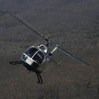 Helicóptero de rescate del Greim.