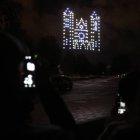 Los drones dibujarán elementos significativos de la ciudad.