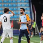 Álvaro Arbeloa, en El Toralín en la disputa de la Copa de Campeones hace 5 meses.