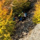 El Grupo de Rescate y Salvamento de la Junta de CyL en Cármenes(León).