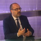 Morala en un momento del programa de La 8 Bierzo
