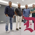 Óscar Díez, Juan Simón, Ángel Fraguas, José Antonio Pérez y Raúl Castro.