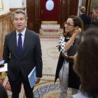 Alberto Núñez Feijoó, en el Congreso.