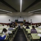 Una de las últimas pruebas de la selectividad celebradas en León.