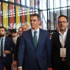 Pedro Sánchez, en León