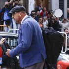 Koldo García sale del Supremo ayer, tras declarar.