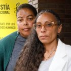 María Matienzo y Kirena Yalit Núnez, ayer en la sede de Amnistía Internacional en León.