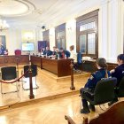 Vista de la sala al inicio de la sesión.