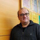 Antonio Turiel Martínez, este lunes en la Facultad de Biológicas y Ambientales de León.