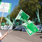 Archivo - Imagen de archivo de una manifestación de SATSE.