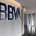 Oficina de BBVA en Zurich (Suiza).