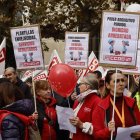 León se sumó ayer a las protestas a nivel nacional.