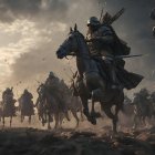 Imagen de una recreación de una batalla medieval