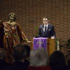 García Rioja, en el pregón del Cristo del Gran Poder.