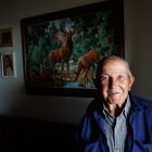 Otilio Andrés Alonso, de Calzada del Coto, conoció el Sáhara español como soldador en los años 60.