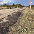 Carretera de Santovenia de la Valdoncina a Antmio.