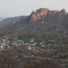 Imagen de Las Médulas tras el incendio, en agosto.